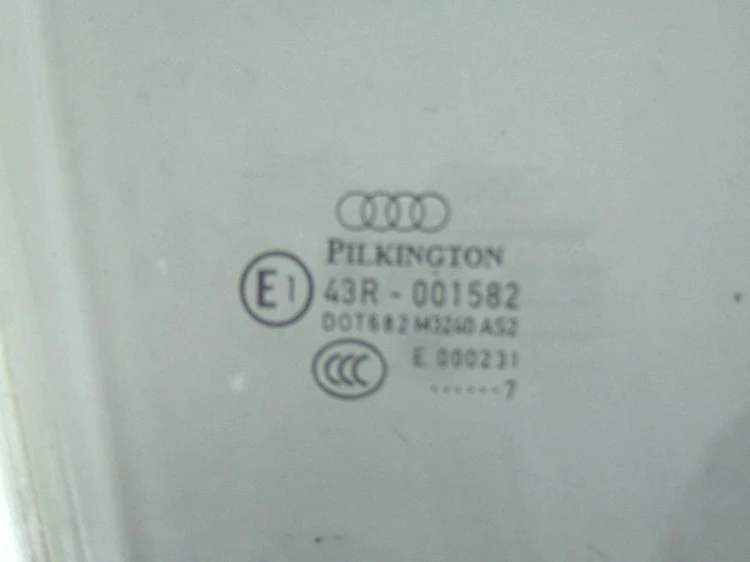 SZYBA DRZWI PRAWY PRZÓD AUDI Q7 4L (2005-2009) 3.0 V6 TDI 233KM