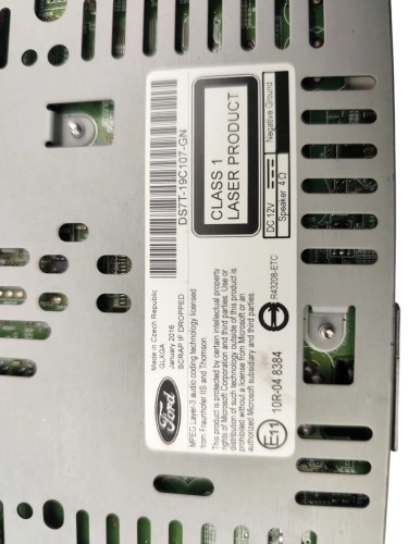 RADIO CZYTNIK FORD MONDEO MK5 (2014-2019) 2.0 TDCI 150KM DS7T-19C107-GN