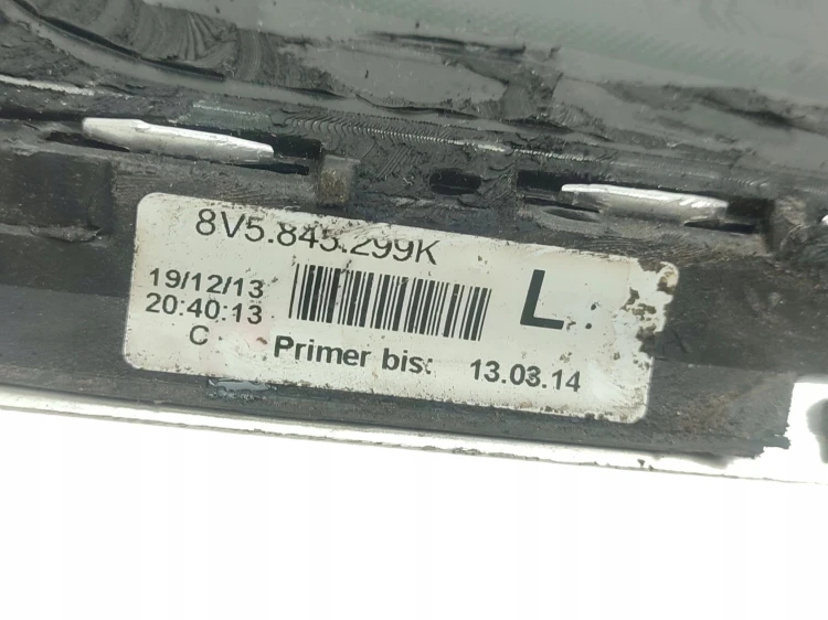 SZYBA KAROSERYJNA LEWY TYŁ AUDI A3 S3 8V (2013-2016) 2.0 TFSI 300KM 8V58452