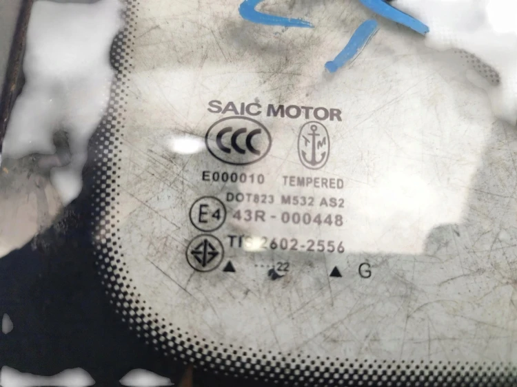 SZYBA KAROSERYJNA LEWY TYŁ MG ZS I EV LIFT (2021-) TZ204XS1152 156KM