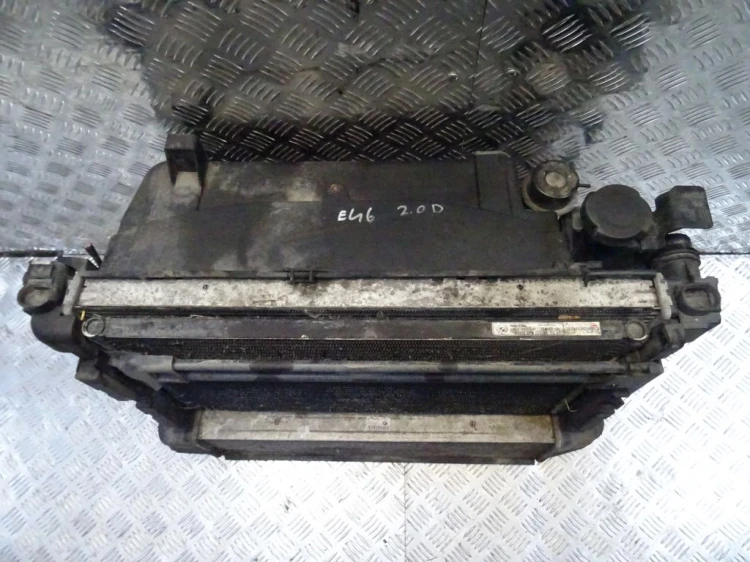 CHŁODNICE KOMPLET BMW E46
