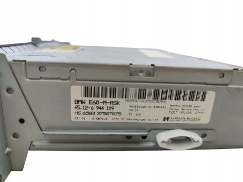 RADIO CZYTNIK BMW E60 E61 6944109