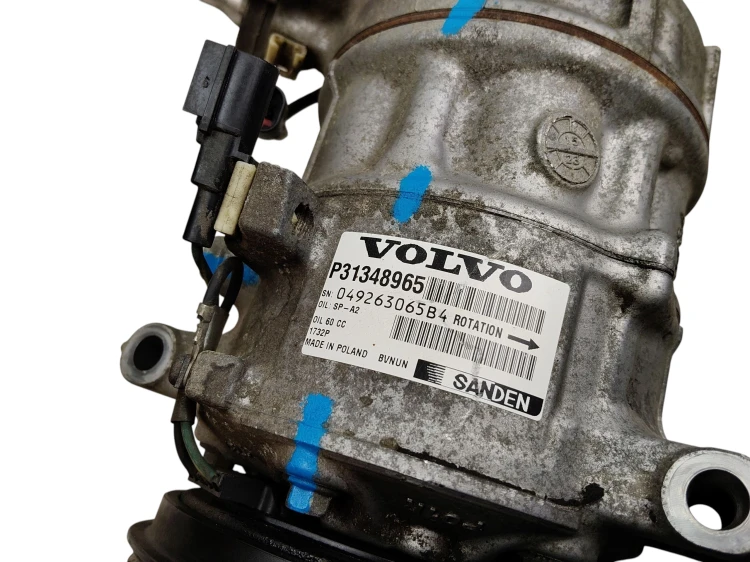 SPRĘŻARKA KLIMATYZACJI VOLVO V40 II (2012-2016) 2.0 D2 120KM P31348965