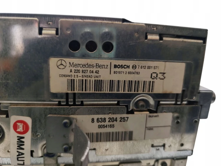 RADIO NAWIGACJA MERCEDES S W220 CL W215 A2208270442