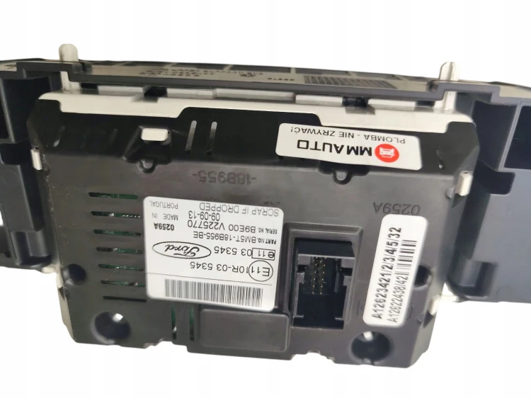 RADIO WYŚWIETLACZ KOMPLET FORD FOCUS MK3 BM5T-18C815-GM BM5T-18B955-BE
