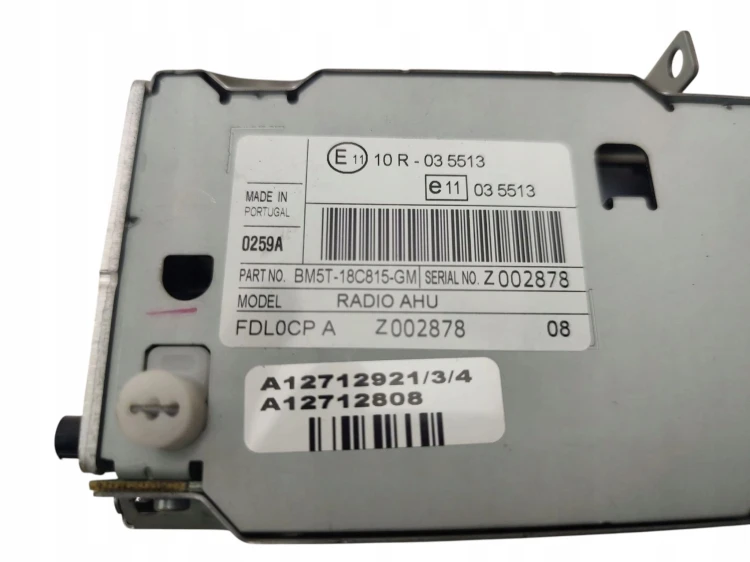 RADIO WYŚWIETLACZ KOMPLET FORD FOCUS MK3 BM5T-18C815-GM BM5T-18B955-BE