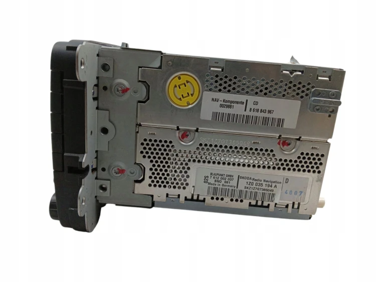 RADIO NAWIGACJA EKRAN GPS PASSAT B6 OCTAVIA II YETI 1Z0035194A