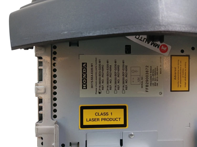 RADIO HONDA ACCORD VII (2002-2005) 2.0 I-VTEC 155KM 39050-SEA-G220-M1