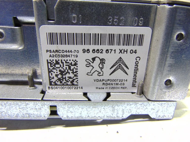 RADIO CD PEUGEOT 308 T7 (2007-2013) 96662671XH04