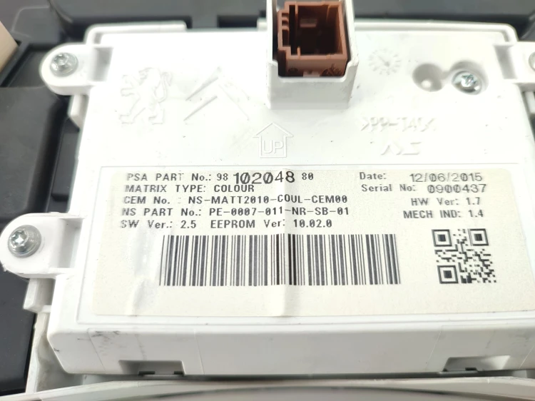 LICZNIK PEUGEOT 508 RXH I LIFT (2014-2018) 2.0 BlueHDI 180KM 9810078280