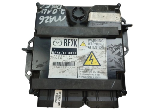 KOMPUTER STEROWNIK SILNIKA MAZDA 6 I GG/GY LIFT (2005-2008) 2.0 CITD 143KM