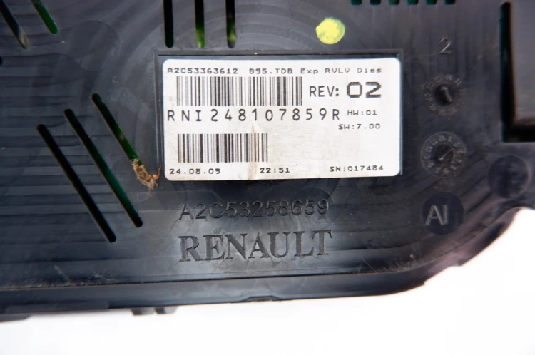 LICZNIK RENAULT MEGANE III (2008-2011) 1.9 DCI 130KM 248107859R