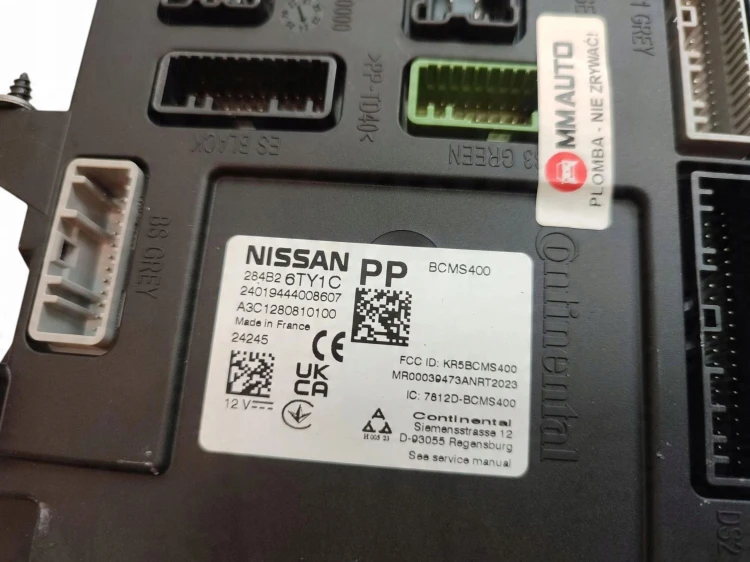 MODUŁ BCM NISSAN QASHQAI J12 LIFT (2024-) 1.3 DIG-T 140KM 284B266TY1C