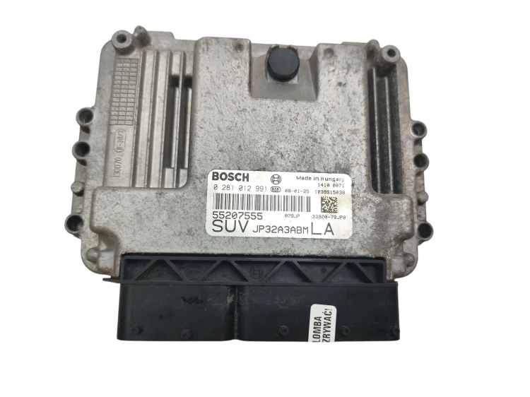 KOMPUTER STEROWNIK SILNIKA FIAT SEDICI (2005-2009) 1.9 JTD 120KM 55207555