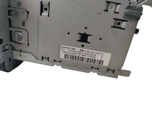 RADIO VOLKSWAGEN GOLF VI (2008-2014) 2.0 TDI 140KM 1K0035186AB