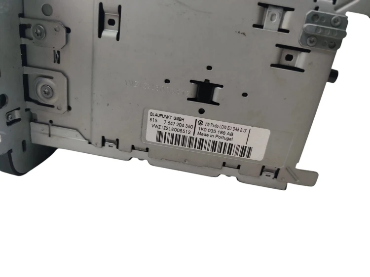 RADIO VOLKSWAGEN GOLF VI (2008-2014) 2.0 TDI 140KM 1K0035186AB