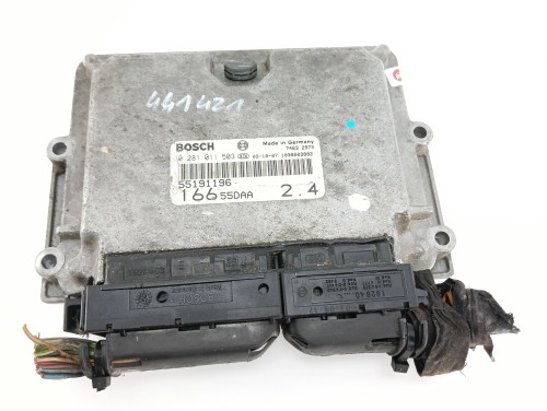 KOMPUTER STEROWNIK SILNIKA ALFA ROMEO 166 LIFT (2003-2007) 2.4 JTD 150KM 55