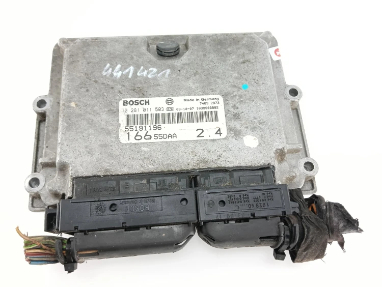 KOMPUTER STEROWNIK SILNIKA ALFA ROMEO 166 LIFT (2003-2007) 2.4 JTD 150KM 55
