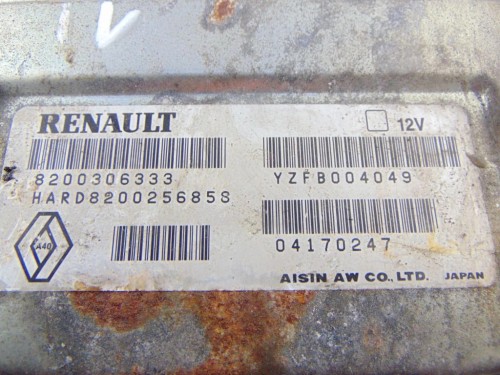 KOMPUTER STEROWNIK SKRZYNI BIEGÓW RENAULT ESPACE IV (2003-2006) 2.2 DCI 820