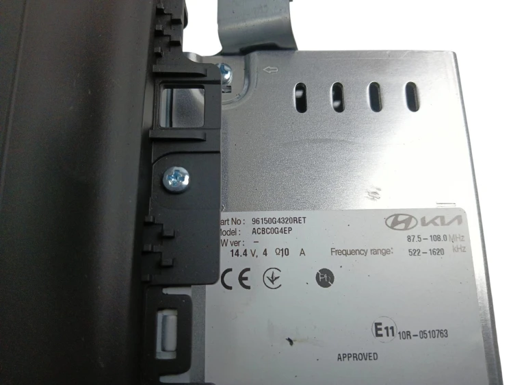 RADIO HYUNDAI I30 III LIFT (2020-) 1.0 T-GDI 120KM 96150G4320