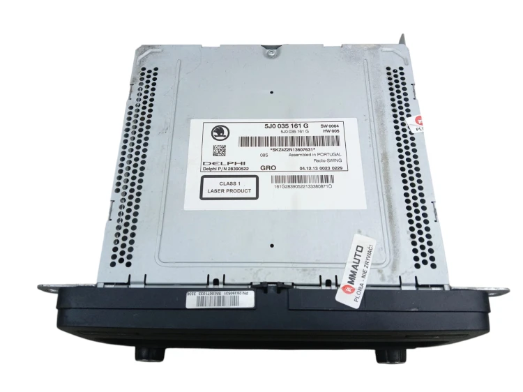 RADIO SKODA FABIA II LIFT (2010-2014) 1.6 TDI 75KM 5J0035161G