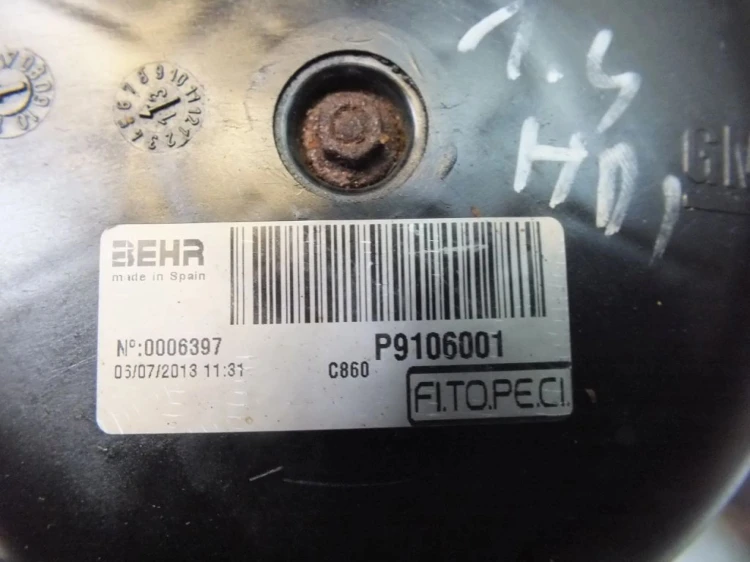 WENTYLATOR CHŁODNICY CITROEN NEMO 1.4 HDI