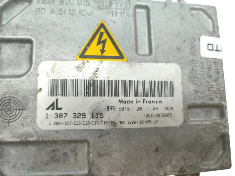 PRZETWORNICA XENON AUDI A3 8P (2003-2008) 2.0 TDI 140KM 1307329115