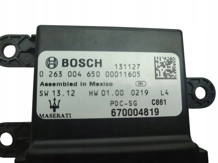 MODUŁ PDC MASERATI GHIBLI III (2013-2017) 3.0 V6 330KM 0263004650