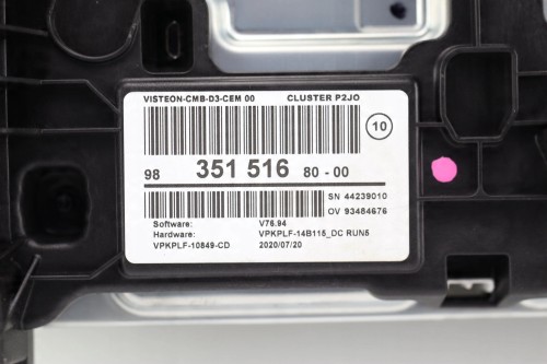 LICZNIK OPEL CORSA F (2019-) 1.2 THP 101KM 9835151680