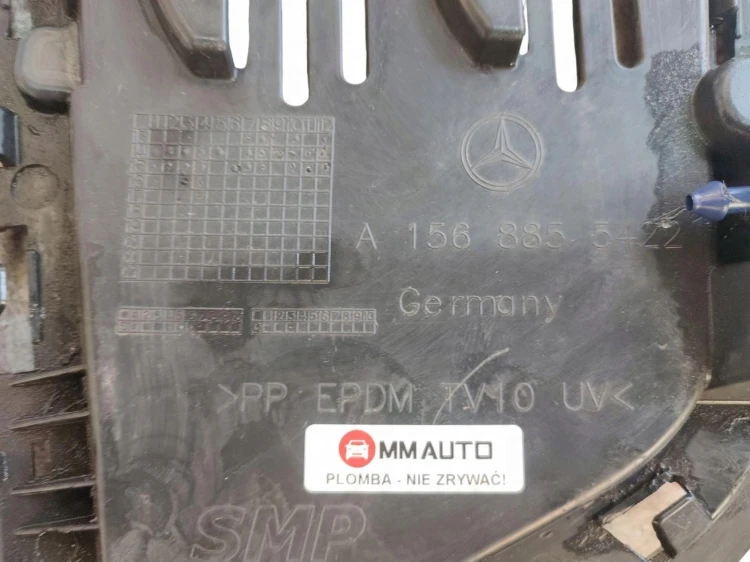 KRATKA ZDERZAKA HALOGENU PRAWA MERCEDES GLA X156 (2013-2017) 2.2 CDI 136KM