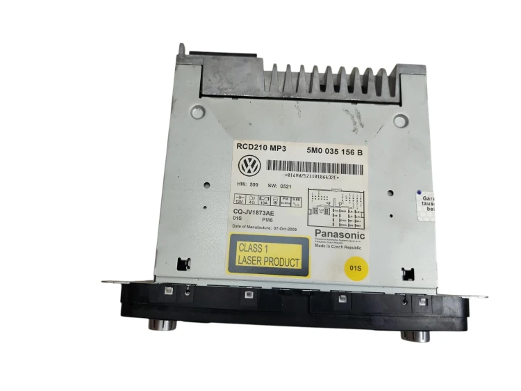 RADIO VOLKSWAGEN POLO V 6R (2009-2014) 1.2 TDI 75KM 5M0035156B