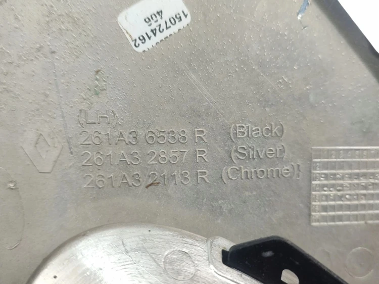 KRATKA RAMKA ZDERZAKA LEWA RENAULT FLUENCE LIFT (2013-2016) 1.6 16V 111KM 2
