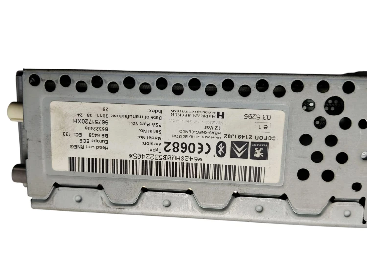RADIO NAWIGACJA GPS PEUGEOT 308 I T7 LIFT (2011-2013) 1.6 e-HDI 112KM 96751