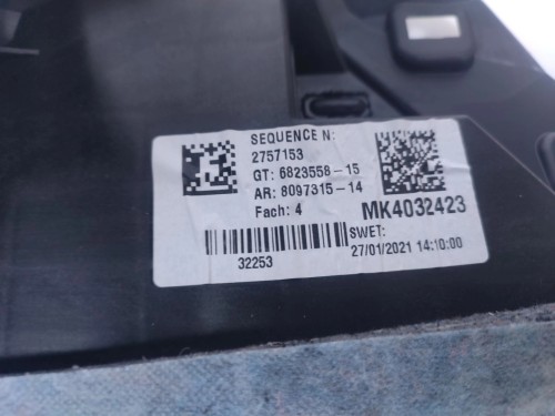 TUNEL ŚRODKOWY PODŁOKIETNIK BMW 2 F44 GRAN COUPE (2019-) 1.5 T 140KM 682355