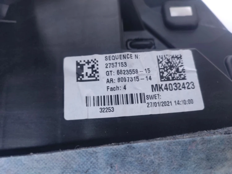 TUNEL ŚRODKOWY PODŁOKIETNIK BMW 2 F44 GRAN COUPE (2019-) 1.5 T 140KM 682355