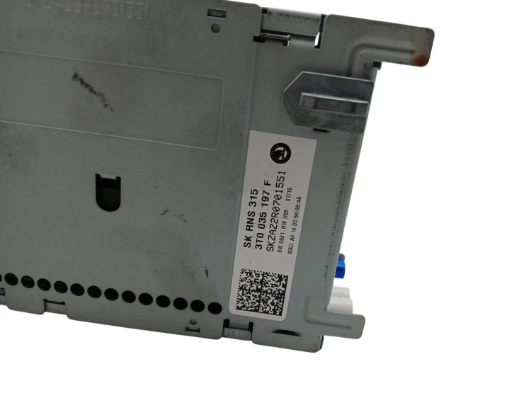 RADIO SKODA SUPERB II LIFT (2013-2015) 1.4 TSI 125KM 3T0035197F