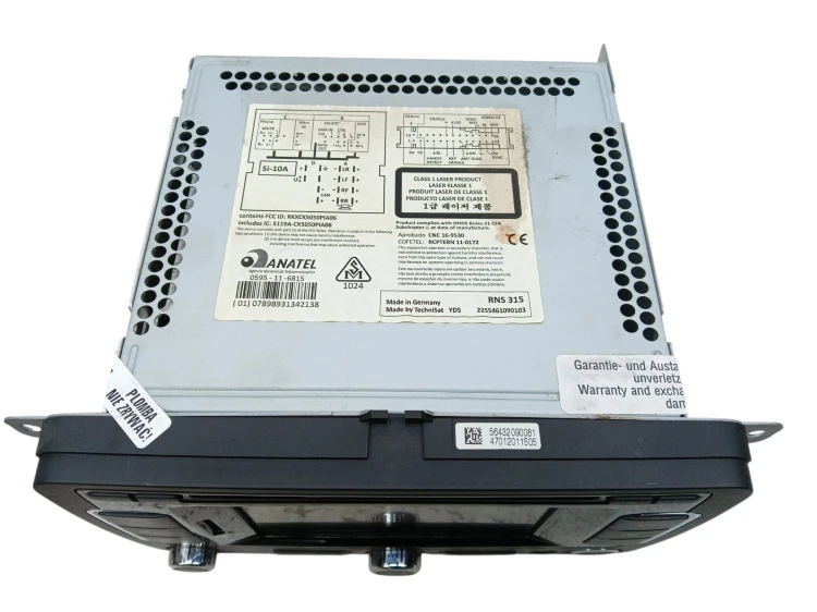 RADIO SKODA SUPERB II LIFT (2013-2015) 1.4 TSI 125KM 3T0035197F