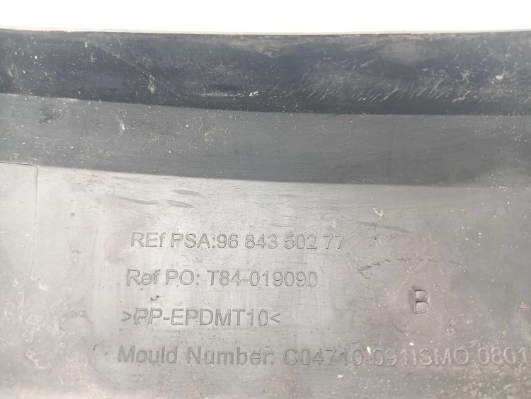 KRATKA ZDERZAKA HALOGENU PRAWA PEUGEOT 3008 I (2009-2013) 2.0 HDI 150KM 968