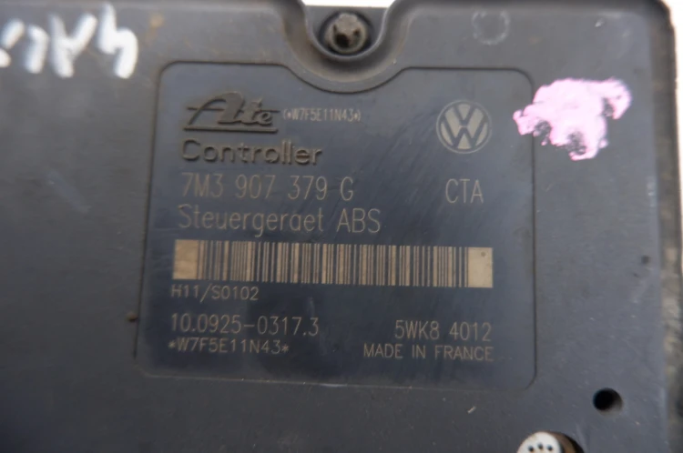 POMPA ABS VOLKSWAGEN SHARAN I (1995-2000) 1.9 TDI 130KM 7M3614111Q