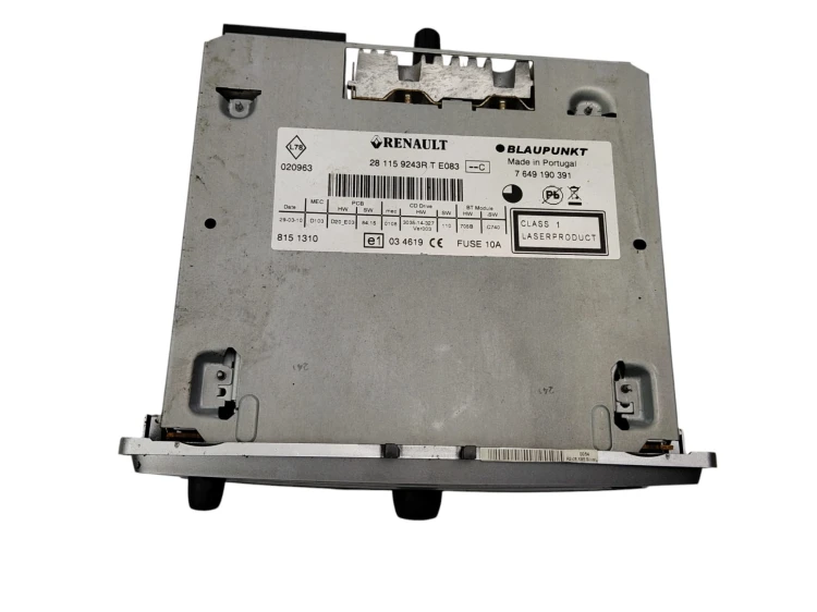 RADIO RENAULT SCENIC III (2009-2011) 1.9 DCI 130KM 2811591243R