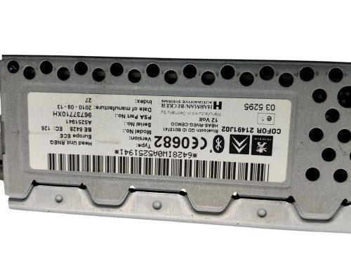 RADIO NAWIGACJA GPS PEUGEOT 308 I T7 (2007-2011) 1.6 VTI 120KM 96737710XH