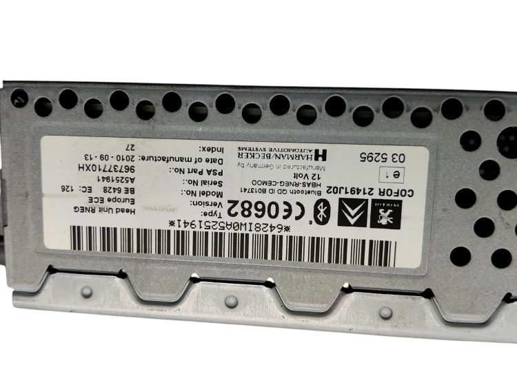 RADIO NAWIGACJA GPS PEUGEOT 308 I T7 (2007-2011) 1.6 VTI 120KM 96737710XH