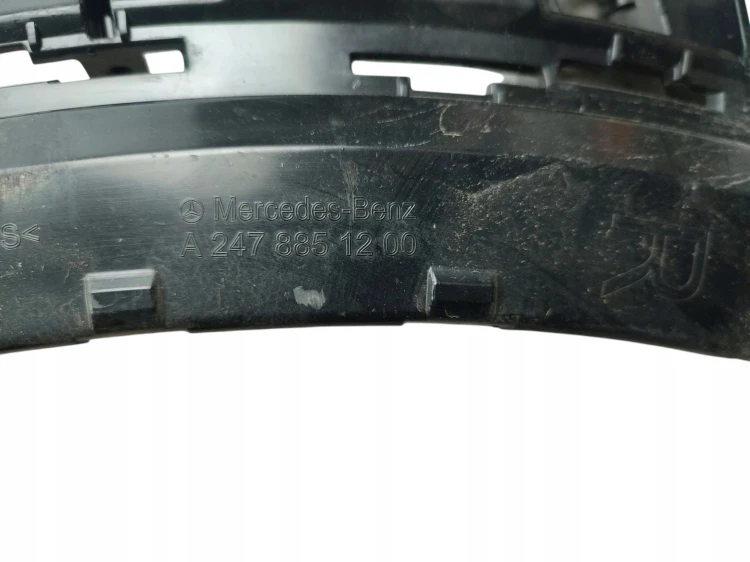ŚLIZG ZDERZAKA PRAWY TYŁ MERCEDES EQA H243 LIFT (2024-) 250+ 190KM A2478851