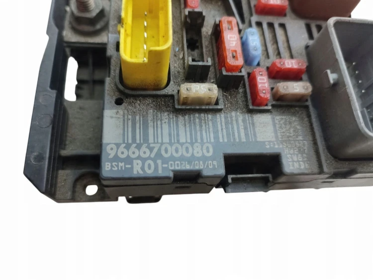 MODUŁ BSM CITROEN C4 PICASSO I (2006-2010) 1.6 HDI 109KM 9666700080