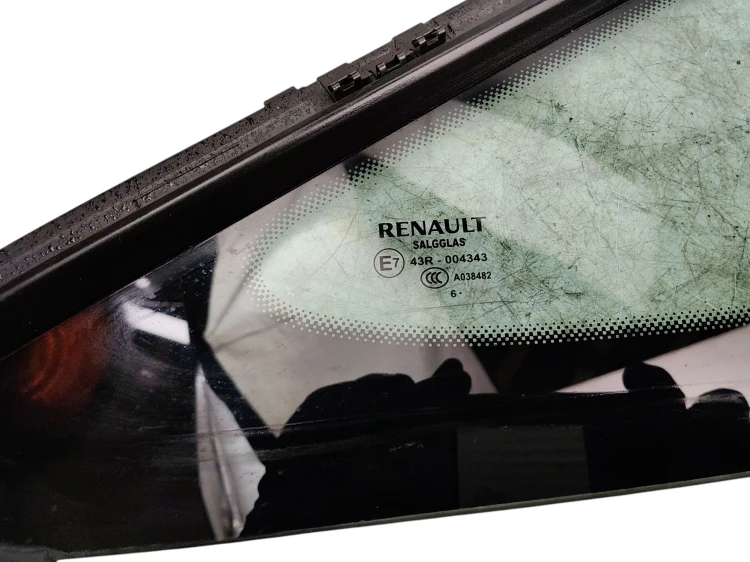 SZYBA KAROSERYJNA PRAWY PRZÓD RENAULT ESPACE V (2014-2019) 1.6 DCI 130KM 43