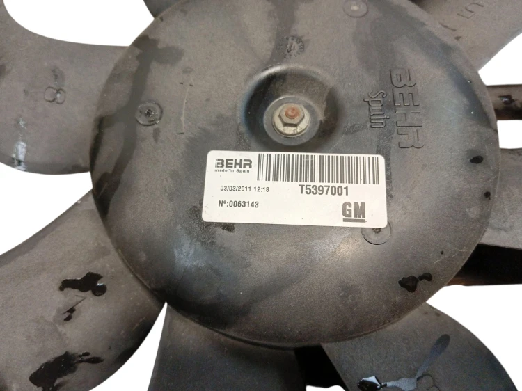 WENTYLATOR CHŁODNICY OPEL MERIVA B (2010-2013) 1.4 T 120KM R3455004