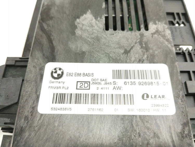MODUŁ ŚWIATEŁ BMW E82 (2008-2013) 2.0 D 143KM 9269815