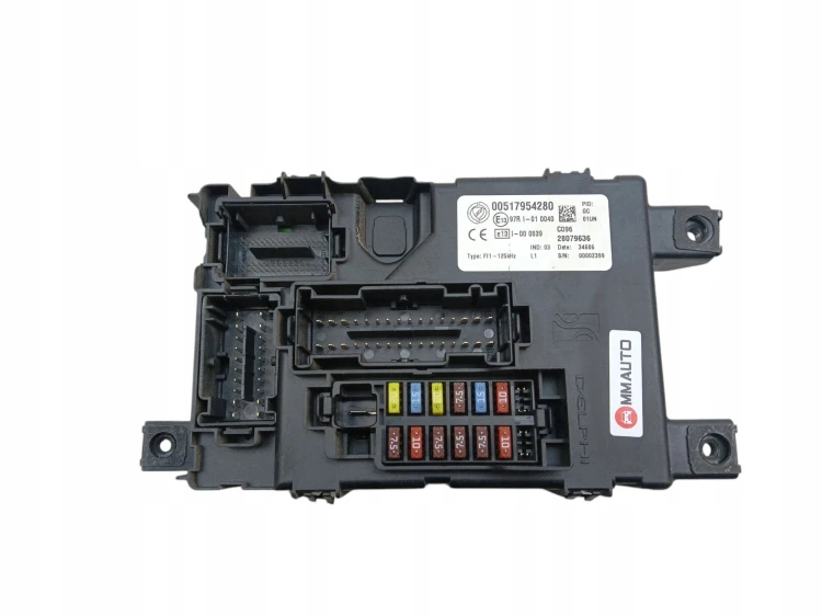 SKRZYNKA BEZPIECZNIKÓW BSI FIAT GRANDE PUNTO (2005-2012) 1.2 8V 65KM 005179