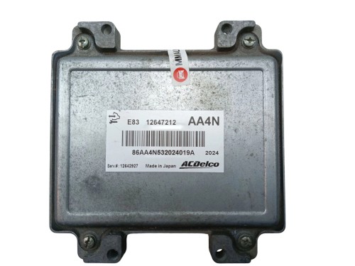 KOMPUTER STEROWNIK SILNIKA OPEL MERIVA B (2010-2013) 1.4 T 120KM 12647212
