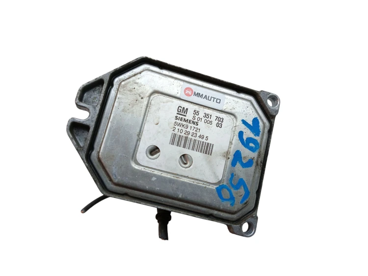 KOMPUTER STEROWNIK SILNIKA OPEL ZAFIRA A (1999-2003) 1.8 16V 125KM 55351703